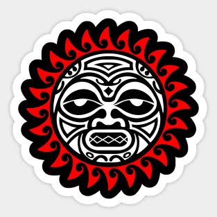 Polynesian sun Sticker